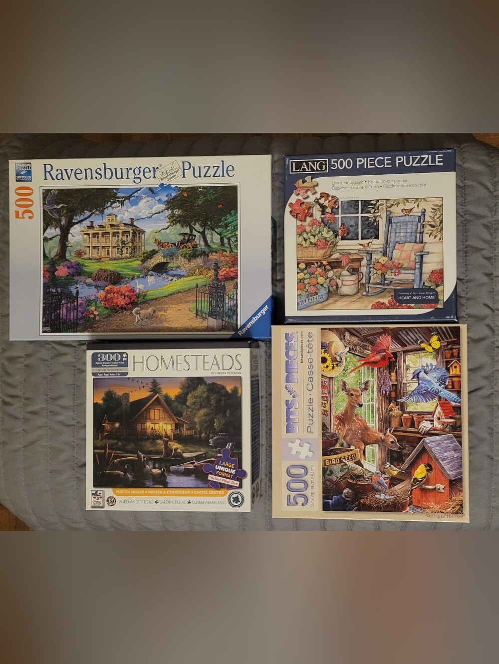 Lot Of 4 Premium Puzzles